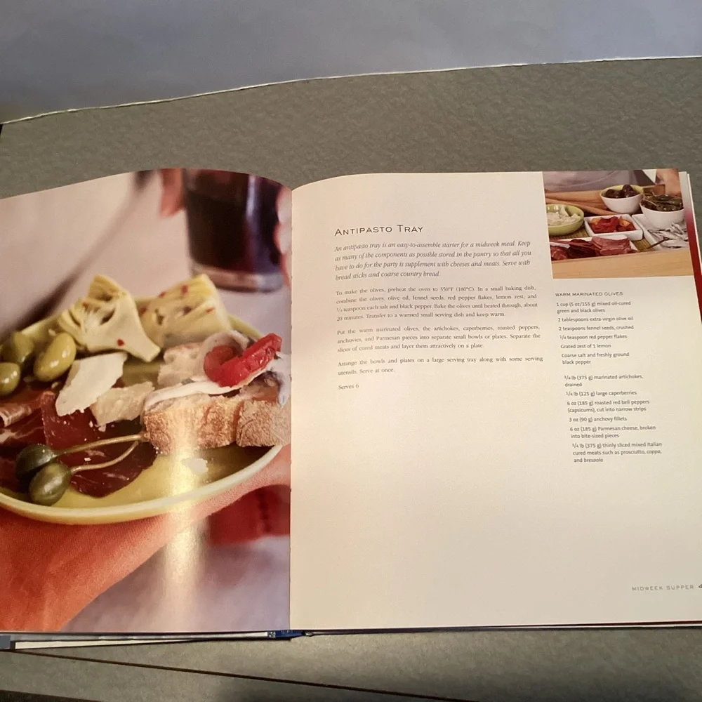 Williams Sonoma Entertaining Guide with seasonal ideas, occasion ideas & recipes